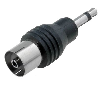 Picture of ADAPTER 3.5 PLUG MONO-PAL TV SOCKET