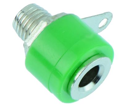 Picture of SOCKET BANANA 4mm GREEN       LP