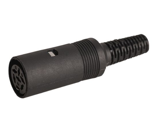 Picture of SOCKET DIN IN-LINE 6W 270D