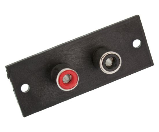 Picture of SOCKET RCA 2W P/M RD/WT 10x21