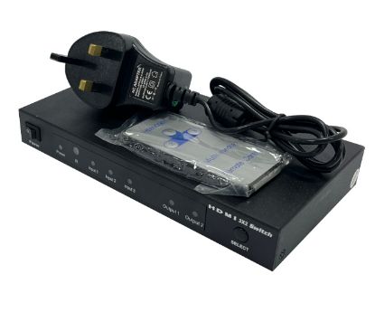 Picture of HDMI SWITCHER 3x2 HD 1080p 2.5Gbps