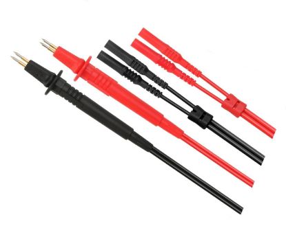 Picture of DMM 4 WIRE TEST LEADS DUAL NEEDLE PROBE 1.5m