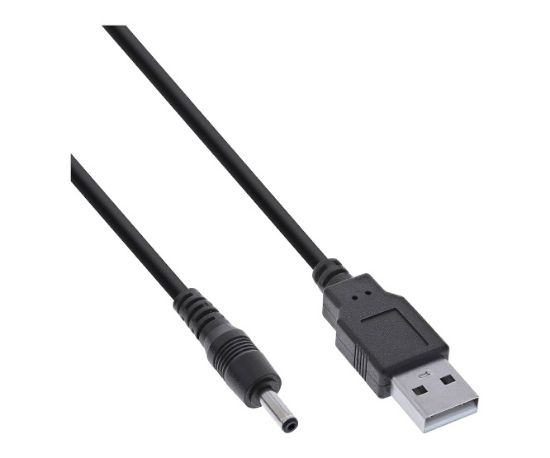 Picture of 5V USB A PLUG -2.1mm DC SOCKET INLINE - 1.5M LEAD