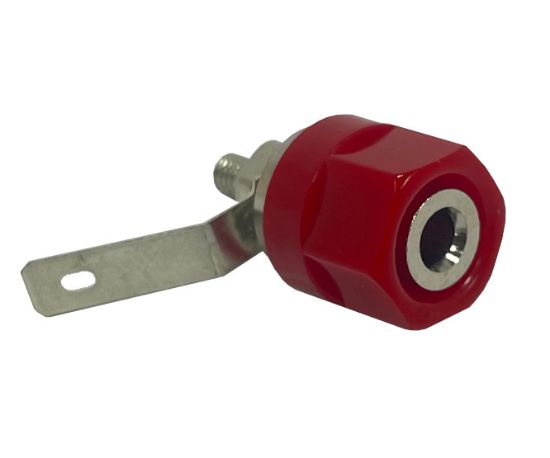 Picture of SOCKET BANANA 4mm  RED     16x29