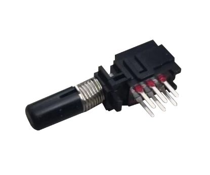 Picture of PUSH BUTTON SWITCH LATCHING DPDT 30V 0A1 R/A PCB