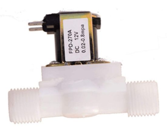 Picture of 1/2INCH 12VDC SOLENOID VALVE MAINS PRESSURE OPERATION THREAD OD=20mm
