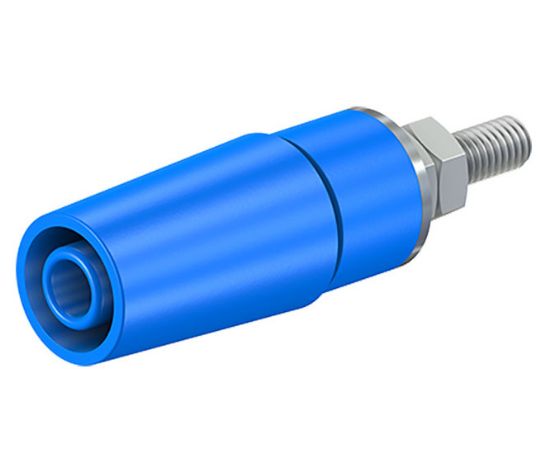 Picture of SOCKET BANANA 4mm BLUE      47mm