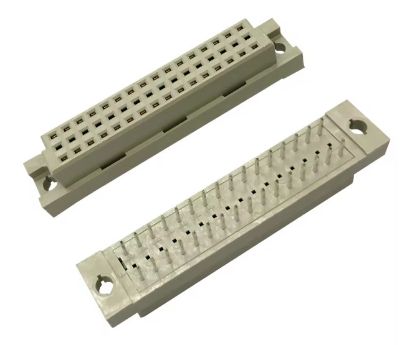 Picture of DIN SOCKET 32W AC STR W/W 2.54 DIN4
