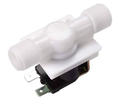 Picture of 1/2inch 12VDC SOLENOID VALVE, LOW PRESSURE OPERATION, thread OD=20mm, water