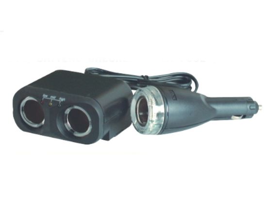 Picture of ADAPTER CIGARRETE PLUG - 2xCIGARRETE SOCKET