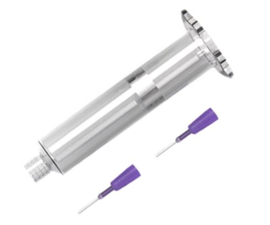 Picture of ACCESSORIES / ASSORTMENT SYRINGE + 2xNEEDLES ID=1.0mm L=12mm