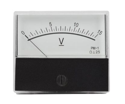 Picture of VOLTMETER 15VDC F=60x71 P/M