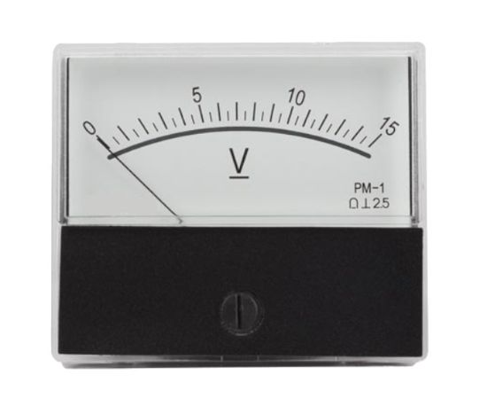 Picture of VOLTMETER 15VDC F=60x71 P/M