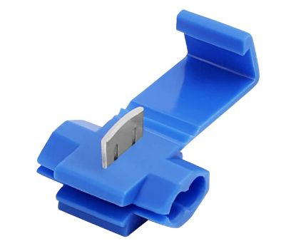 Picture of 1.3-1.6mm Y-TYPE SPLICE TERMINAL IN-LINE BLUE STRIPPING