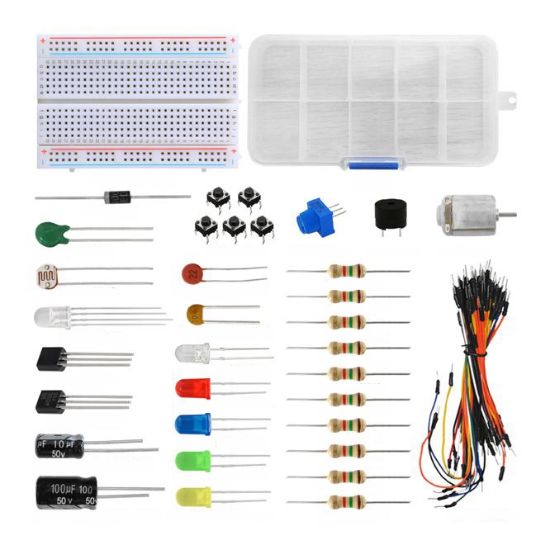 Picture of ELECTRONICS KIT FOR  BASIC PROJECTS