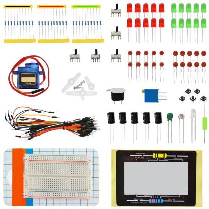 Picture of BASIC STARTER ELECTRONIC COMPONENTS KIT