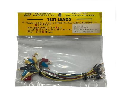 Picture of TEST LEAD 2mm BANANA PLUG - 0.65mm PIN - 10PCS