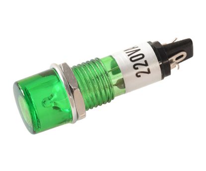 Picture of LAMP NEON 220V D=10  GREEN