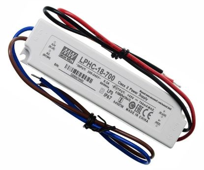 Picture of POWER SUPPLY ENCL. LED DRIVER I=220 O=6-25  0.7A 18W