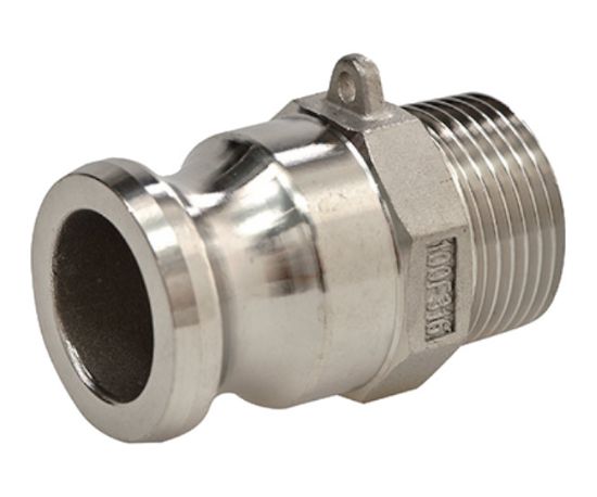 Picture of 1/2' CAMLOCK MALE COUPLER WITH MALE THREAD