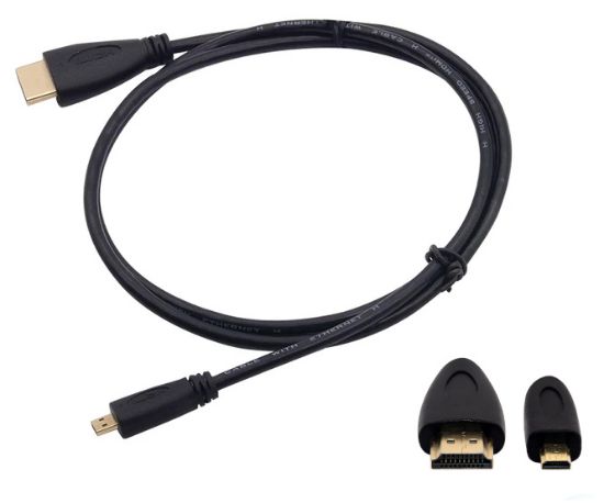 Picture of MICRO-HDMI TO HDMI HD DATA CABLE 1m