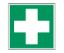 Picture of POLYSTER FIST AID SIGN GREEN/WHITE H=200mm  W=200mm