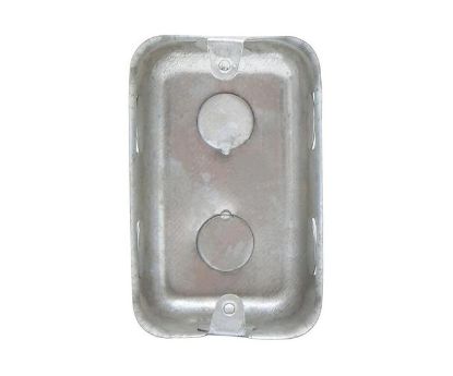 Picture of GALVANISED ELECTRICAL WALL BOX 2x4