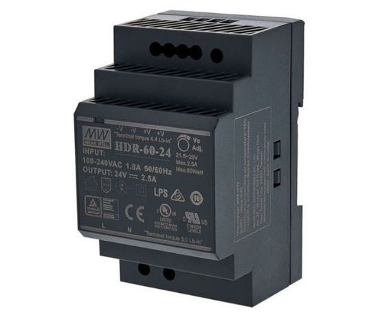Picture of POWER SUPPLY D/R SLIM I=220VAC O=15VDC 4A