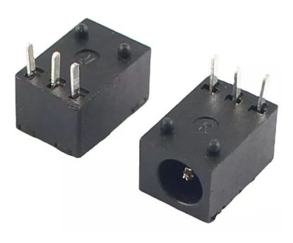 Picture of PLUG / JACK DC-POWER 1.3mm R/A PCB