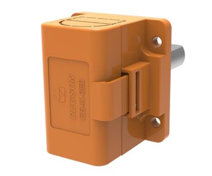 Picture of THROUGH WALL TERMINAL BLOCK 1W ORANGE