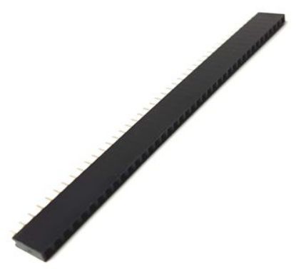 Picture of HOUSED SOCKET 16W SIL STR P=2.54mm H=8.5mm