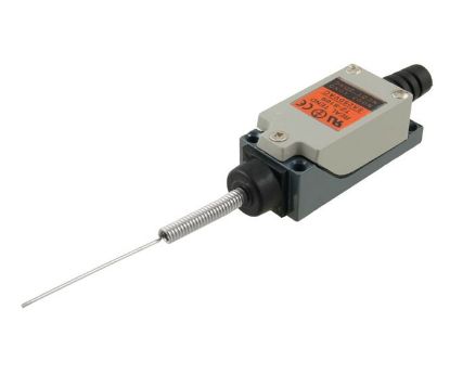 Picture of LIMIT SWITCH DPST NO+NC 5A 250VAC WITH CAT WHISKER LEVER 56x21