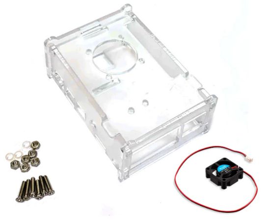 Picture of CLEAR ENCLOSURE ONLY FOR RASPBERRY PI 3B 100x50x80mm