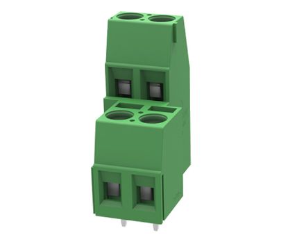 Picture of TERMINAL 4W 5.00 DOUBLE DECK 18A 250V