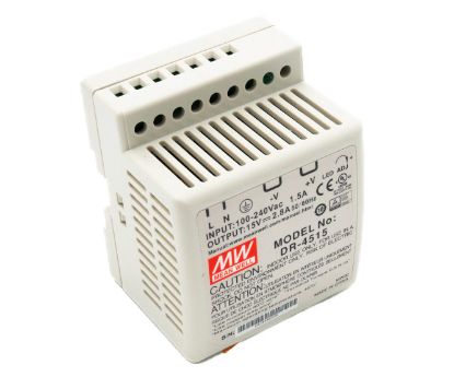 Picture of POWER SUPPLY D/R I=220 O=15V   2A8   45W