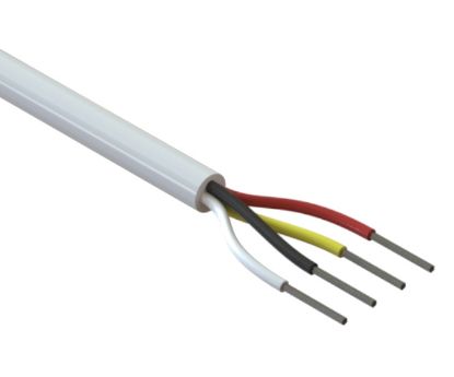 Picture of 4C TEL/COM WHITE FLEX CABLE - DEBULK