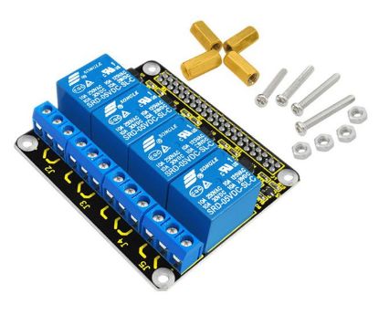 Picture of 4-CH RELAY 5V-COIL SHIELD BOARD