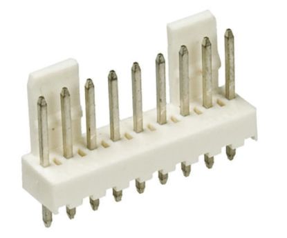 Picture of HEADER SIL STR 10W 2.54 F/LOCK