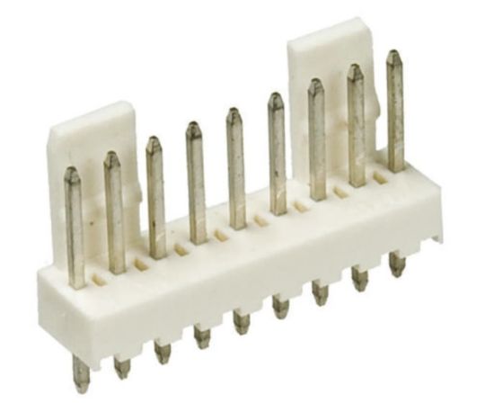 Picture of HEADER SIL STR 10W 2.54 F/LOCK