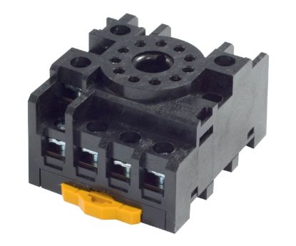 Picture of RELAY SOCKET ROUND DIN RAIL 11PIN