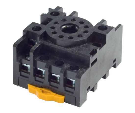 Picture of RELAY SOCKET ROUND DIN RAIL 11PIN