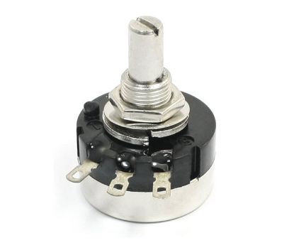 Picture of POTENTIOMETER S/T LIN W/W 28mm 100E  2W