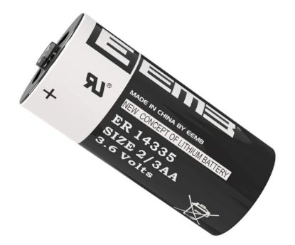 Picture of LITHIUM BATTERY 2/3AA 3.6V 1.7AH  15x34