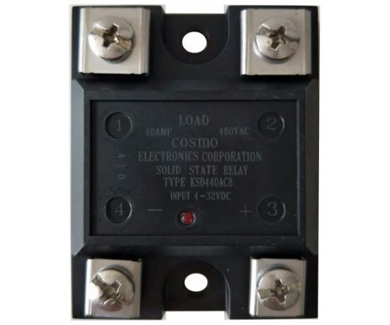Picture of SOLID STATE RELAY DC-DC I=4-32V O=75-480V @ 40A