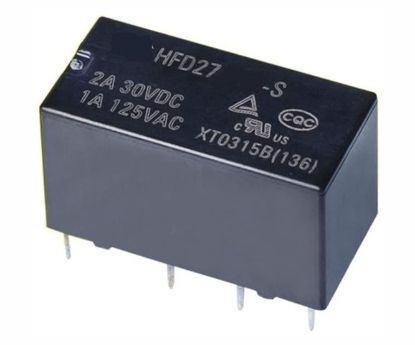 Picture of RELAY PCB MOUNT DPDT 2A 24VDC
