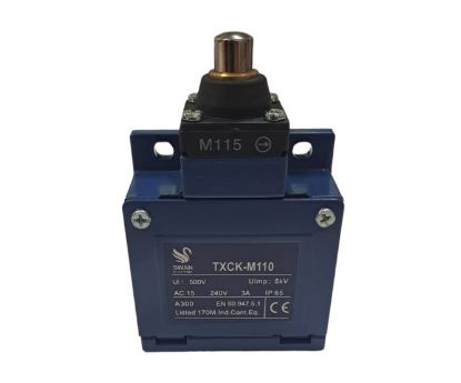 Picture of LIMIT SWITCH-METAL END PLUNGER 1N/C+1N/O