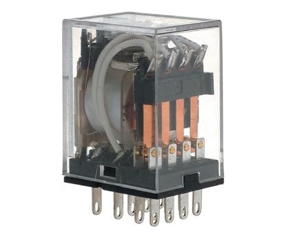 Picture of RELAY QPDT 5A 12VDC RECT 14PLU
