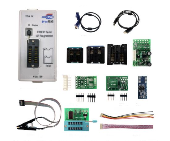 Picture of ISP PROGRAMMER 24 EEPROM SERIES DIP8-SOP16 9PCS KIT