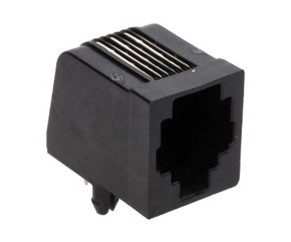 Picture of MODULAR RJ45 SOCKET 8P8C R/A PCB