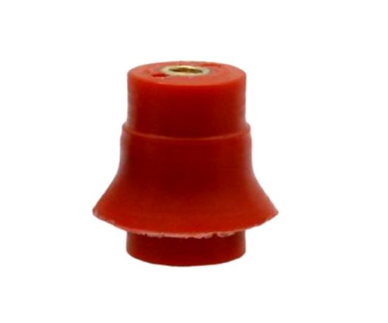Picture of BUSBAR INSULATOR H=42 D=45mm A3 8mm RED
